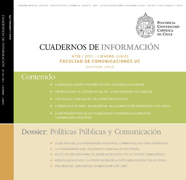 					Ver Núm. 28 (2011): TEMA CENTRAL: POLÍTICAS PÚBLICAS Y COMUNICACIÓN
				
