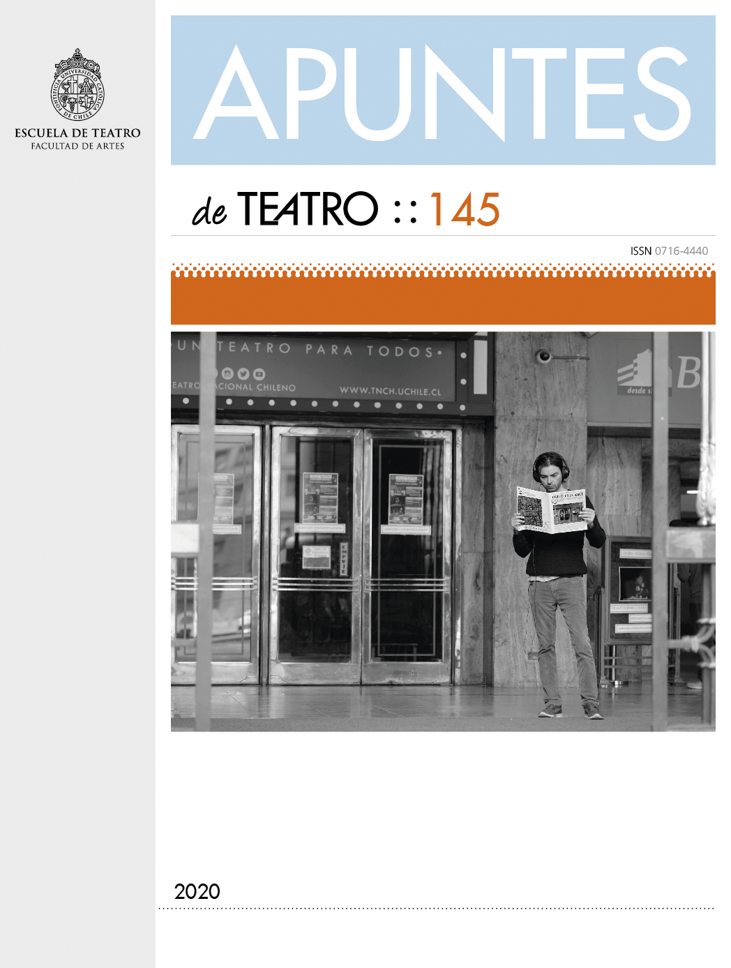 					Ver Núm. 145 (2020): Apuntes de Teatro
				